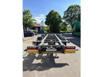 Remorque porte-conteneur/ Caisse mobile H&W 4 x Tandem Lafette MEGA verzinkt Mitnahmestapl. 7. 3 x Tandem Lafette MEGA verzinkt Mitnahmestapl. 7.82 m: photos 5