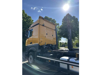 Camion ampliroll, Camion grue Mercedes-Benz Actros 2645 6x2 ABROLLER Lenk/Lift MEILLER 2170 Intarder: photos 4