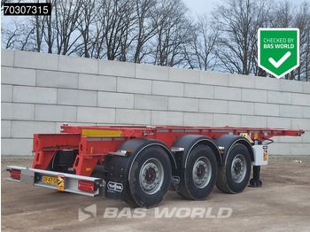 Semi-remorque porte-conteneur/ Caisse mobile VAN HOOL