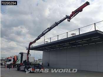 Camion plateau, Camion grue Volvo FH 500 FH 6X4 Full-Air Liftachse HMF 2820K-RCS Crane+JIB Remote Control I-ParkCool VDS LED Kran: photos 2