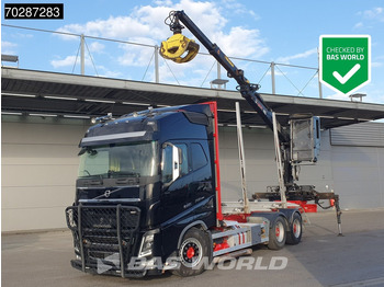 Crédit-bail Volvo FH16 750 FH16 6X4 HIAB E96S 79 wood crane Retarder Dynamic-Steering Big-Axle Euro 6 Volvo FH16 750 FH16 6X4 HIAB E96S 79 wood crane Retarder Dynamic-Steering Big-Axle Euro 6: photos 1
