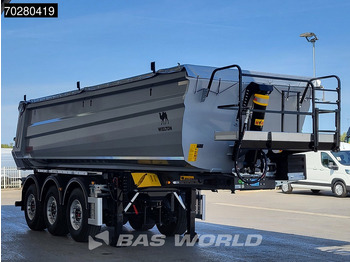 Semi-remorque benne neuf Wielton NW-3 NEW Liftachse 24m3: photos 3