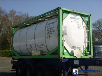 Cuve de stockage Danteco Food tank container inox 20 ft / 25 m3 / 1 comp: photos 2