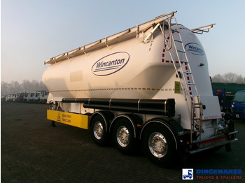 Semi-remorque citerne Feldbinder Powder tank alu alu 49 m3 / 1 comp: photos 3