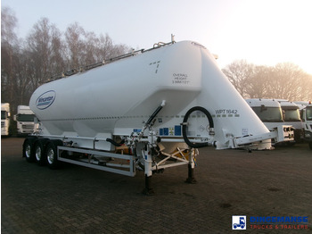 Semi-remorque citerne Feldbinder Powder tank alu alu 49 m3 / 1 comp: photos 2