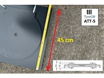 Équipement de garage ATT5 alignment turn plates - height 5 cm: photos 5 Équipement de garage ATT5 alignment turn plates - height 5 cm: photos 5