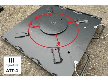 Équipement de garage ATT5 alignment turn plates - height 5 cm: photos 4 Équipement de garage ATT5 alignment turn plates - height 5 cm: photos 4