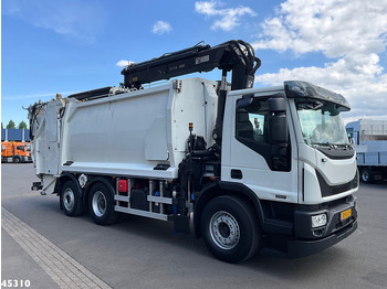 Benne à ordures ménagères Ginaf C 3128 NF Euro 6 Hiab 21 Tonmeter laadkraan Just 109.083 Km!: photos 3