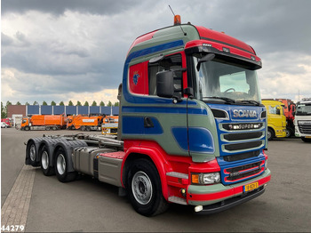 Camion ampliroll Scania R 580 Super 8x4 Euro 6 Palfinger 20 Ton haakarmsysteem: photos 3