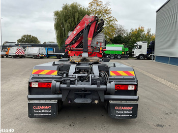 Camion ampliroll, Camion grue Volvo FM 340 6x4 Fassi 19 Tonmeter laadkraan: photos 3