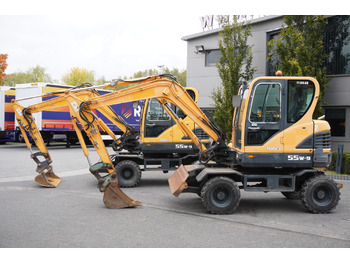 Pelle sur pneus Hyundai Robex 55W-9 Wheeled Excavator 5.5t / 2 unit: photos 2