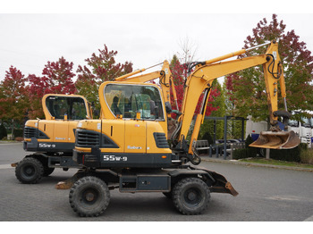Pelle sur pneus Hyundai Robex 55W-9 Wheeled Excavator 5.5t / 2 unit: photos 4