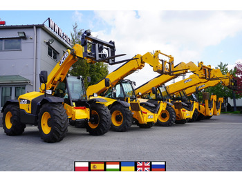 Chargeuse sur pneus télescopique JCB