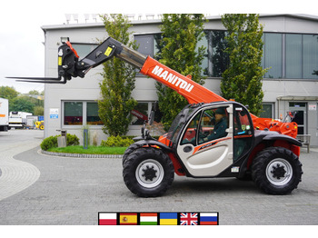 Chargeuse sur pneus télescopique MANITOU MT 730 H