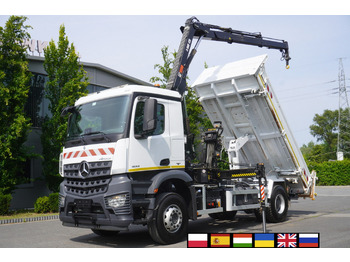Camion grue MERCEDES-BENZ Arocs 1833