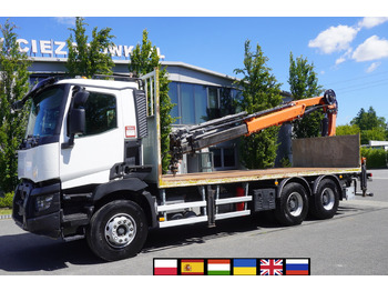 Camion plateau RENAULT C 380