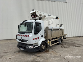 Camion avec nacelle RENAULT Midlum