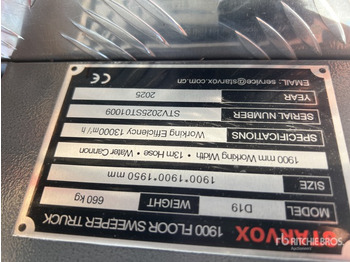 Balayeuse de voirie 2025 STARVOX D19 Mini-Balayeuse (Non Utilise) En ... Sweeper Truck: photos 2 Balayeuse de voirie 2025 STARVOX D19 Mini-Balayeuse (Non Utilise) En ... Sweeper Truck: photos 2