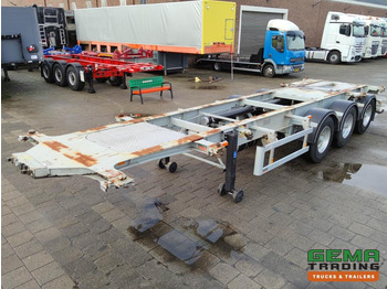 Semi-remorque porte-conteneur/ Caisse mobile BURG