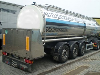 Semi-remorque citerne pour transport de la nourriture MENCI FOODTANK: photos 1