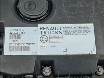 Moteur RENAULT ENGINE / DTI 8 320 EUVI / WORLDWIDE DELIVERY: photos 4