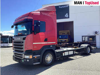 Camion porte-conteneur/ Caisse mobile SCANIA R 410