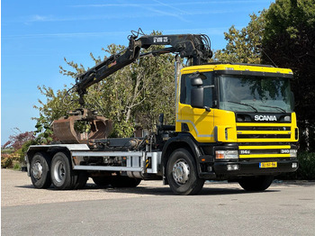 Camion - système de câble, Camion grue Scania R114-340 6x2 !!KRAAN/CONTAINER/KABEL!!MANUELL!!: photos 2