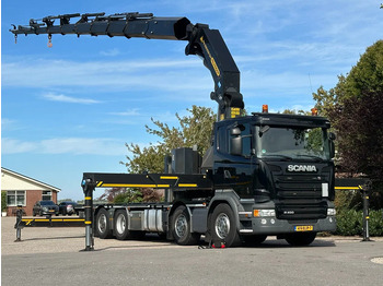 Camion grue SCANIA R 490