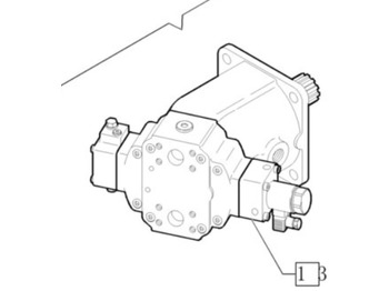 Moteur hydraulique CASE