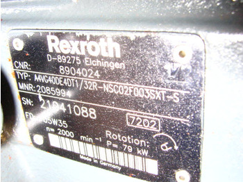 Pompe hydraulique REXROTH