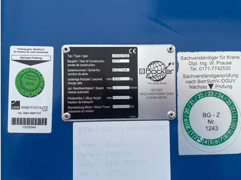 Grue tout-terrain Böcker AHK 30/1600 Sold: photos 3 Grue tout-terrain Böcker AHK 30/1600 Sold: photos 3