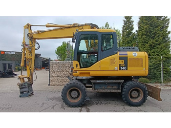 Pelle sur pneus KOMATSU PW140