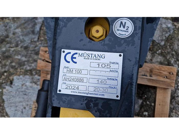 Marteau hydraulique Mustang HM100 Hydraulikhammer: photos 5