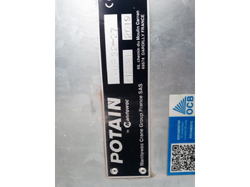 Grue à montage rapide POTAIN