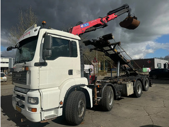 Camion - système de câble, Camion grue MAN TGA 35.440 8X2 - EURO 4 + HMF 2620K-RC 2018! + REMOTE + HYDRAUTO CABLE LIFT + LIFTING AXLE: photos 3 Camion - système de câble, Camion grue MAN TGA 35.440 8X2 - EURO 4 + HMF 2620K-RC 2018! + REMOTE + HYDRAUTO CABLE LIFT + LIFTING AXLE: photos 3