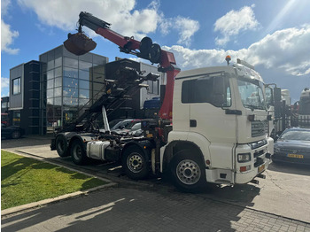 Camion - système de câble, Camion grue MAN TGA 35.440 8X2 - EURO 4 + HMF 2620K-RC 2018! + REMOTE + HYDRAUTO CABLE LIFT + LIFTING AXLE: photos 4 Camion - système de câble, Camion grue MAN TGA 35.440 8X2 - EURO 4 + HMF 2620K-RC 2018! + REMOTE + HYDRAUTO CABLE LIFT + LIFTING AXLE: photos 4