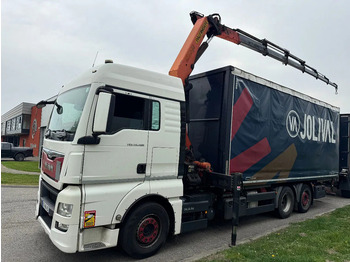 Camion grue MAN TGX 26.480