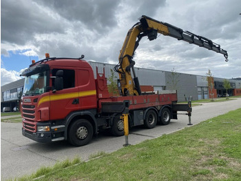 Camion grue Scania G480 8X4 + EFFER 1250 6S + REMOTE + WINCH - 6+3 EXTENSIONS: photos 3