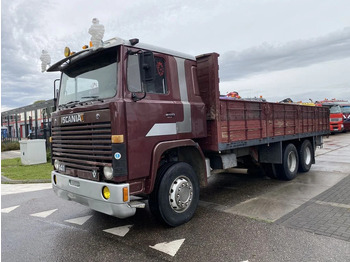 Camion plateau SCANIA 141