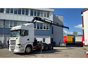 Camion grue SCANIA R 450