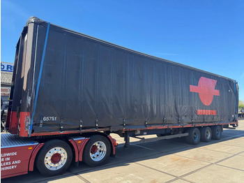 Semi-remorque rideaux coulissants VAN HOOL