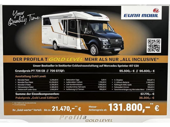 Camping-car profilé EURA MOBIL