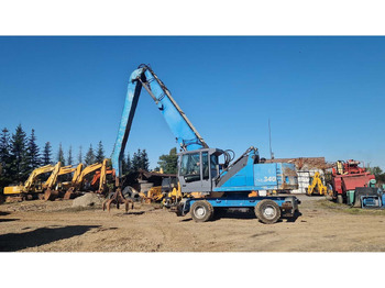 Pelle sur pneus TEREX