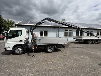 Camion grue, Camion plateau neuf FUSO 3S15 Alu Pritsche 2.80m Ladekran Funk! sofort ve: photos 4