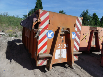 Carrosserie/ Conteneur REF:20.04 - Container ouvert 15 m³ ANG: photos 2