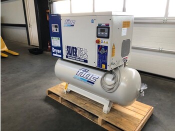 Compresseur d'air neuf Fiac New Silver D 7.5 / 300 Silent 5.5 kW 720 L / min 10 bar Elektrische Schroefcompressor met ketel en droger: photos 5