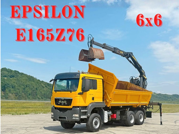Camion grue MAN TGS 33.480