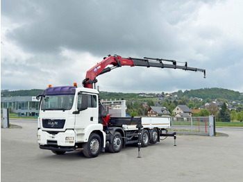 Camion grue MAN TGS 35.440* KIPPER 6,00m * HMF 4220 K6/FUNK* 8x4: photos 2