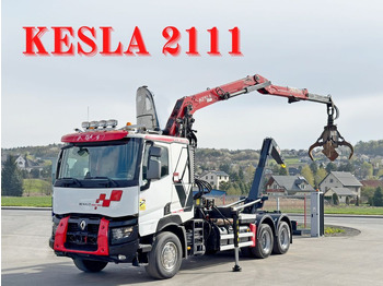 Camion ampliroll RENAULT C 520