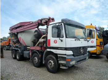 Camion malaxeur pompe MERCEDES-BENZ Actros 4141